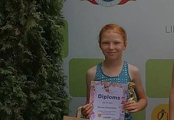 Rusnė Donėlaitė dalyvavo turnyre Liepojoje
